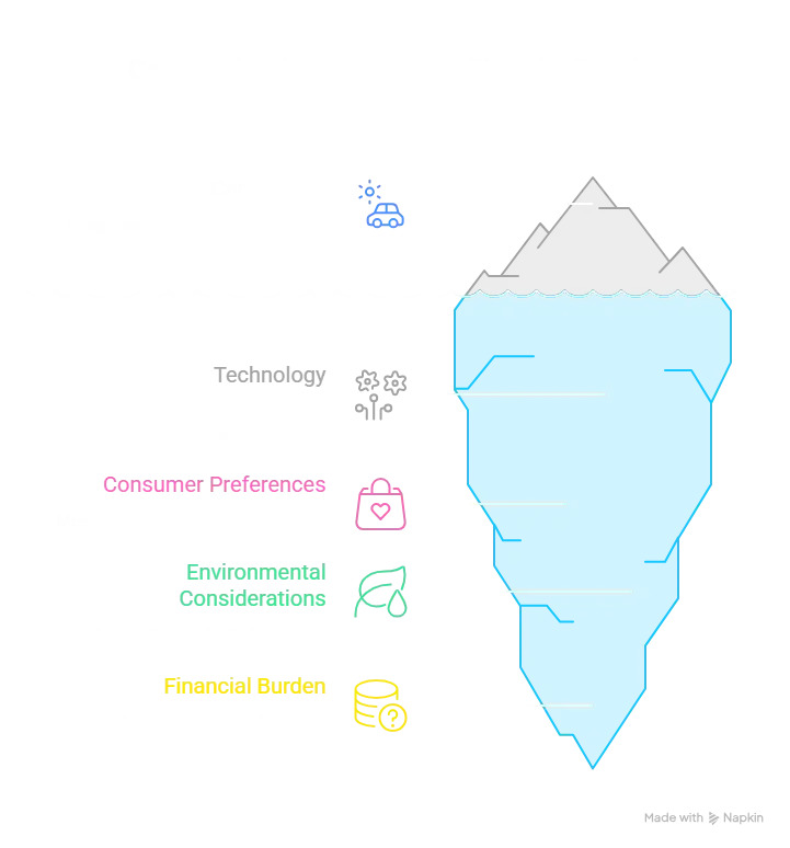 Car leasing UK infographic showing hidden leasing costs, contract limitations, mileage restrictions, maintenance considerations, affordability concerns, and financial commitments that UK drivers should evaluate before choosing a car lease deal.